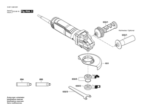 BOSCH Fetttube 225 ML | Ersatzteile fr GWS 12-125 S | 1605430003