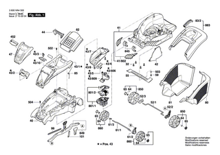 BOSCH Beilegring | Ersatzteile für Rotak 43 LI M | F016L66383