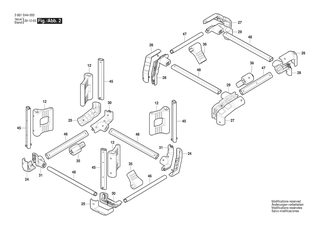 BOSCH Typschild | Ersatzteile f�r GPB 18V-5 C | 1619PB5612