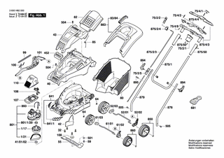 BOSCH Rastkappe 9 MM | Ersatzteile für ROTAK 36 H | F016F05700