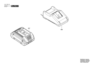 BOSCH Schutzb�gel | Ersatzteile f�r GST 18V-125 S | 1619P07128