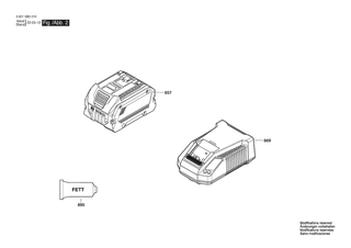 BOSCH Sicherungsring 8X0,8 N31A MR7 | Ersatzteile f�r GST18V-50 | 2916640905