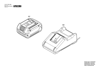 BOSCH Schnell-Lader IND GAL 18V-40 220-240V / 4A | Ersatzteile f�r GHO 185-LI | 2607226537