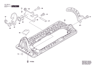 BOSCH Wellenscheibe | Ersatzteile f�r GKW 18V-70 L | 1600A01DD4