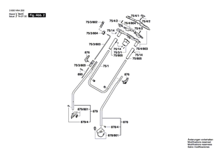 BOSCH Verbindungskabel | Ersatzteile für Rotak 39 | F016104164