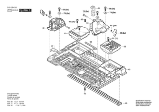BOSCH Unterlegscheibe DIN 9021-B 4,3-ST | Ersatzteile f�r GKT 18V-52 GC | 2916011892