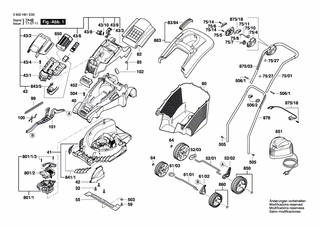 BOSCH Schaltergehäuse | Ersatzteile für ROTAK 34 LI | F016L66235