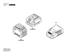 BOSCH Sicherungsscheibe | Ersatzteile f�r GKS18V-25N | 1600A01D0W