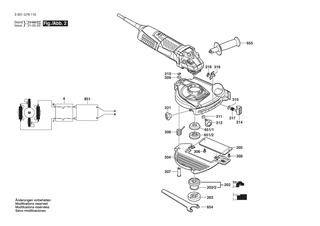 BOSCH Schenkelfeder | Ersatzteile f�r GWS13-52TG | 3604611035