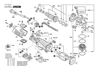 BOSCH Zusatzhandgriff | Ersatzteile fr GWS 12-125 CI | 1619P16111