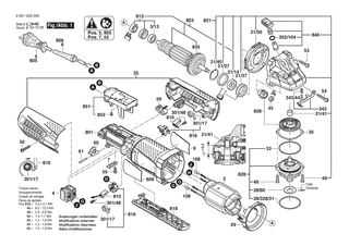 BOSCH Zusatzhandgriff | Ersatzteile fr GWS 12-125 CIPX | 1619P16111