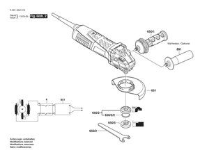 BOSCH Zusatzhandgriff M10 | Ersatzteile fr AG50-11VS | 1602025027