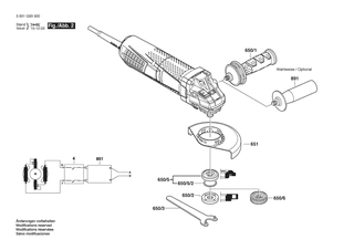 BOSCH Motorgehuse | Ersatzteile fr GWS 15-125 CIPX | 1607000D99