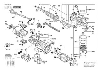 BOSCH Zusatzhandgriff | Ersatzteile fr GWS 15-150 CI | 1619P16111