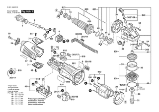 BOSCH Motorgehuse | Ersatzteile fr AG60-125 | 1607000CY2