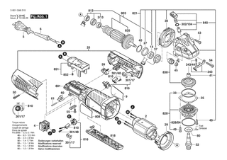 BOSCH Abdeckscheibe | Ersatzteile fr AG60-125PD | 1619P09390