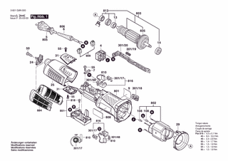 BOSCH Zusatzhandgriff | Ersatzteile fr GWS 19-125 CI | 1619P16111