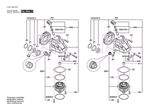 BOSCH Zusatzhandgriff | Ersatzteile fr GWS 19-125 CI | 1619P16111