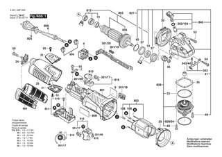BOSCH Zusatzhandgriff | Ersatzteile fr GWS 19-125 CIE | 1619P16111
