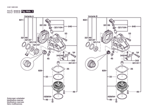 BOSCH B�rstendeckel | Ersatzteile f�r GWS19-125CIST | 1600A01M0M