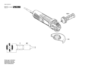 BOSCH T�lle | Ersatzteile f�r GWX 13-50VSP | 1600703043
