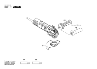 BOSCH Spiralfeder | Ersatzteile f�r GWX 750-125 S | 1604652013