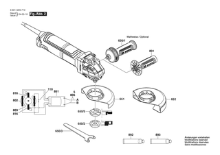 BOSCH Druckfeder | Ersatzteile f�r GWS14-50B | 1600A021GL