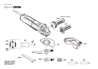 BOSCH Luftleitring | Ersatzteile f�r GWS 17-150 PS | 1600591070
