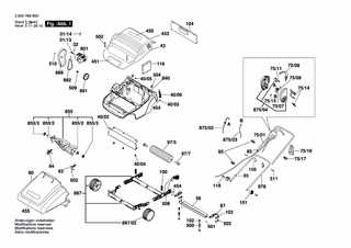 BOSCH Messerhalter | Ersatzteile für ASM 32 F | F016L62272