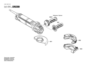 BOSCH Sicherungsb�gel | Ersatzteile f�r GWX 14-125 S | 1600119011