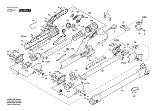 BOSCH Lagerflansch | Ersatzteile f�r GTR 55-225 | 1619PB5953