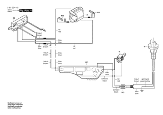 BOSCH Handhebel | Ersatzteile f�r GTR 55-85 | 1619PB6010