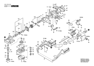 BOSCH Abtriebswelle | Ersatzteile f�r GTR 55-225 | 1619PB5981