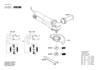 BOSCH Zusatzhandgriff | Ersatzteile f�r 1803EVS BARE | 16020250A0
