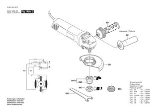 BOSCH Ausgleichscheibe 0,3 MM DICK | Ersatzteile f�r GWS 14-125 | 1600136015
