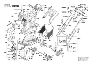 BOSCH Blattfeder | Ersatzteile für Rotak 34 | F016L68117