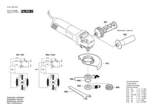 BOSCH Abdeckscheibe | Ersatzteile fr GWS 14-150 CI | 1619P09390