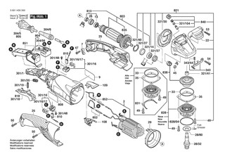 BOSCH Zusatzhandgriff | Ersatzteile fr GWS 15-125 CIEH | 1619P16111
