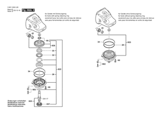 BOSCH Sicherungsring | Ersatzteile fr GWS 20-230H | 2916650905