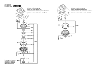 BOSCH Sicherungsring | Ersatzteile fr GWS 20-230 H | 2916650905