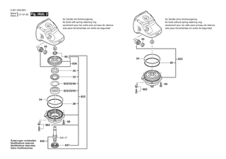 BOSCH Sicherungsring | Ersatzteile fr GWS 26-230 JH | 2916650905