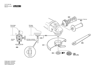 BOSCH B�rstenhalter | Ersatzteile f�r GWS 24-230 JVX | 1604336048