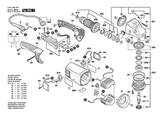 BOSCH Zusatzhandgriff | Ersatzteile fr GWS 22-180 JH | 16020250A1