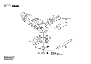 BOSCH Anker | Ersatzteile f�r GWS 22-230 LVI | 1604010BG9