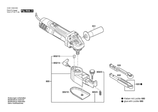 BOSCH Motorgeh�use | Ersatzteile f�r GEF 7 E | 1619P09415