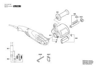 BOSCH Handgriff | Ersatzteile f�r GSI 14 CE | 1600A01N0J