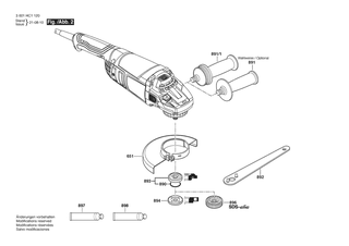 BOSCH Haltescheibe | Ersatzteile f�r GWS 22-230 P | 1607000342