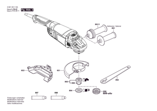 BOSCH B�rstenhalter | Ersatzteile f�r GWS 20-230 P | 1604336048