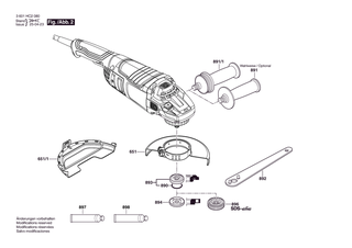 BOSCH Befestigungsschelle | Ersatzteile f�r GWS 24-180 | 1601302018
