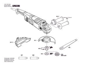 BOSCH Aufspannflansch �22,3X�42 MM | Ersatzteile f�r GWS 24-230 JZ | 2605703014